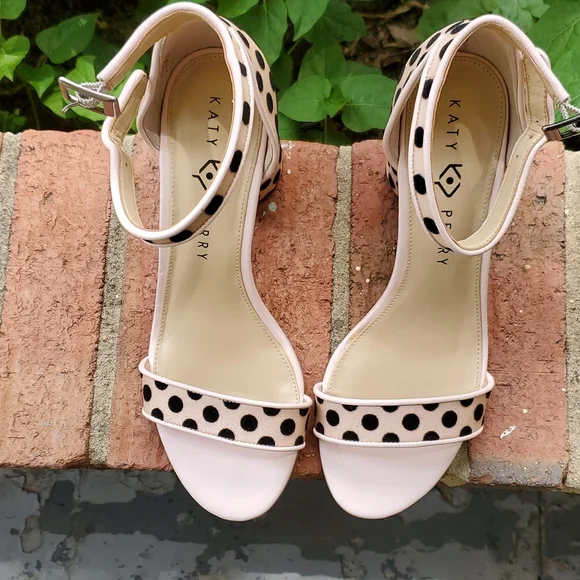 Katy Perry heeled sandals sz. 9.5 - Picture 4 of 4